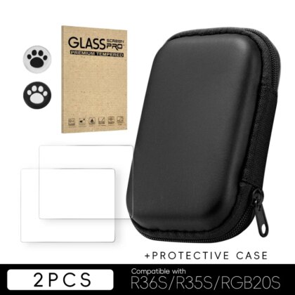 Screen Protector & Storage Case Bundle