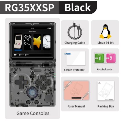 ANBERNIC RG35XXSP Retro Flip Handheld Game Console