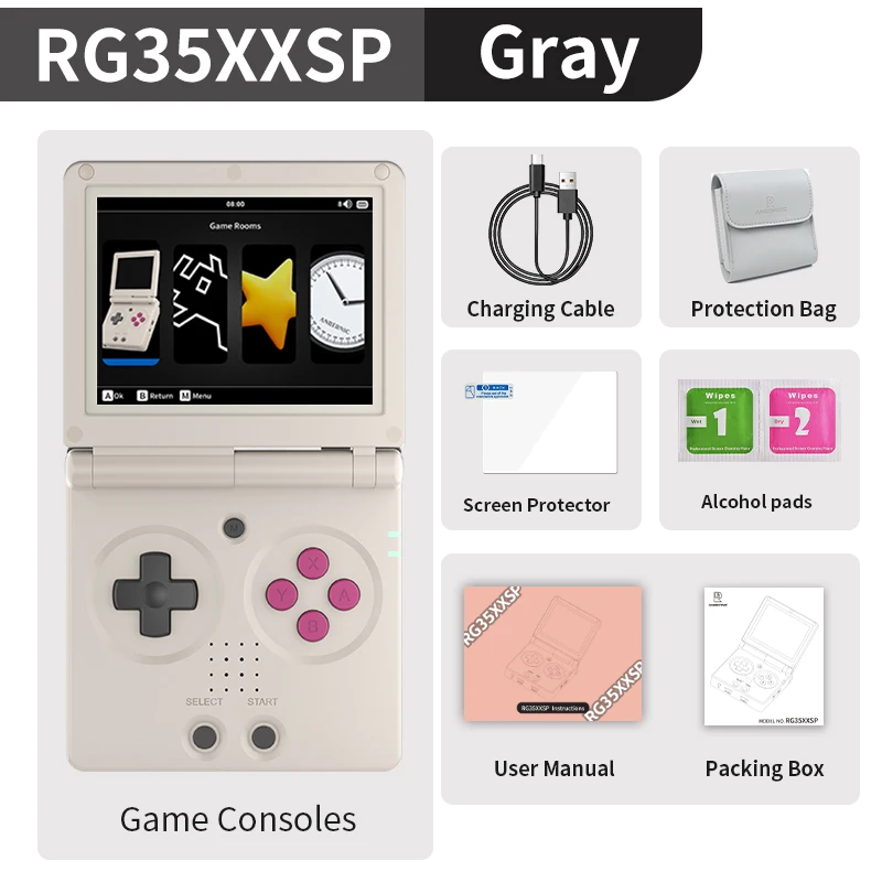 Gray with Bag