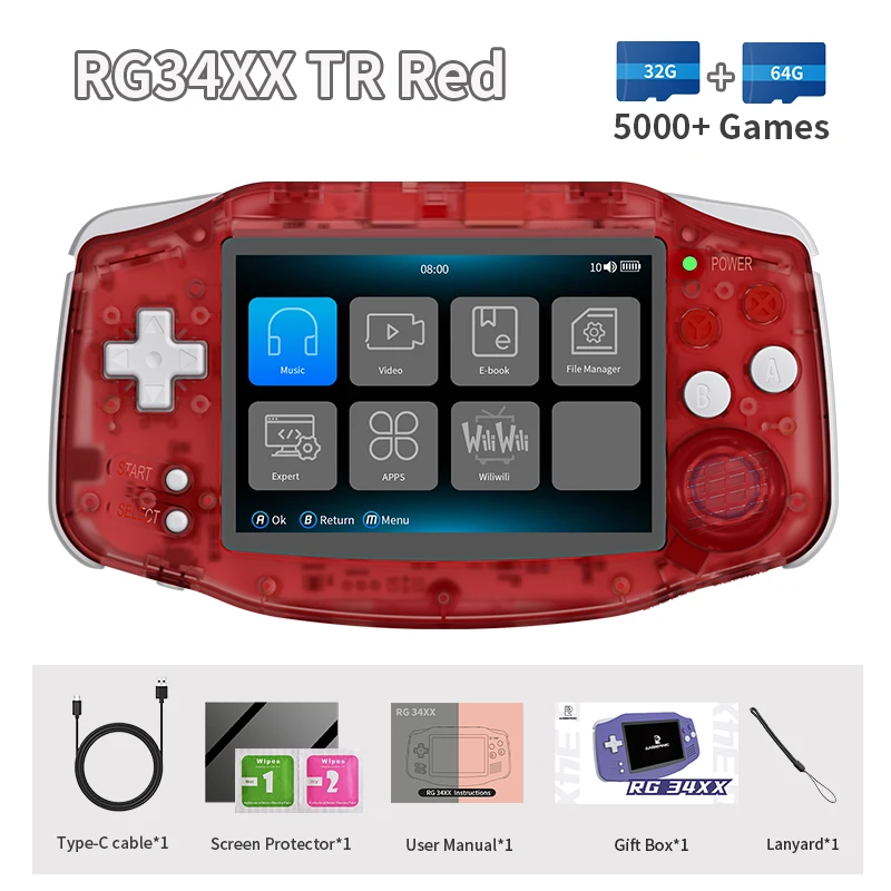 Red 64G 5K Games