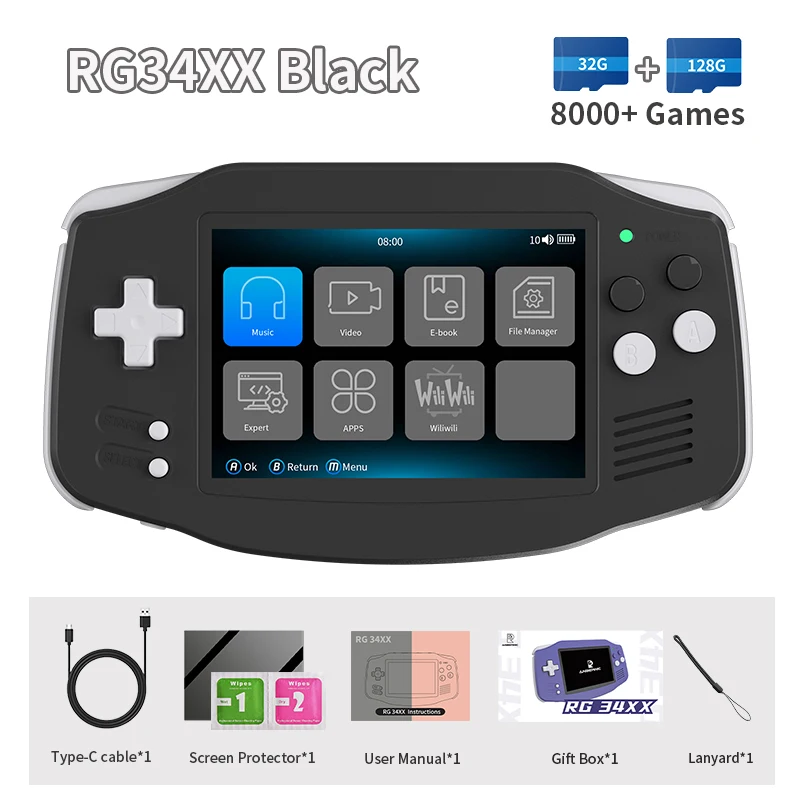 Black 128G 8K Games
