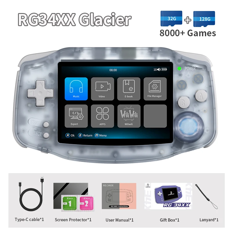 Glacier 128G 8KGames