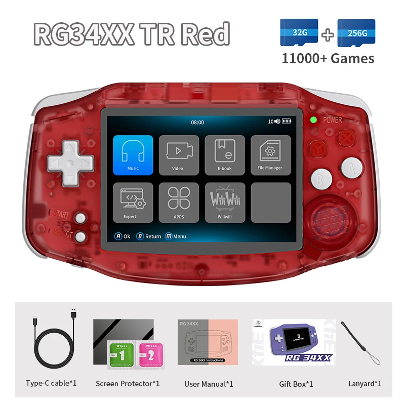 Red 256G 11K Games