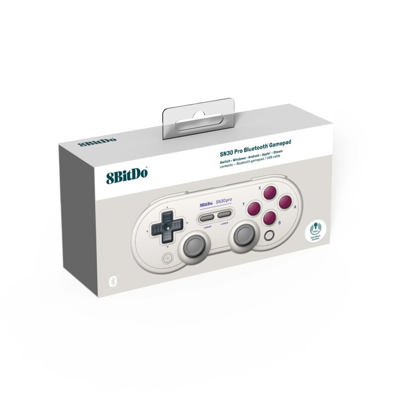 AKNES 8BitDo SF30 Pro SN30 Pro Wireless Bluetooth Gamepad Controller - Image 2