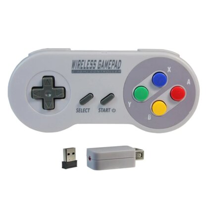 2.4G Wireless Game Controller – Colorful Button Edition