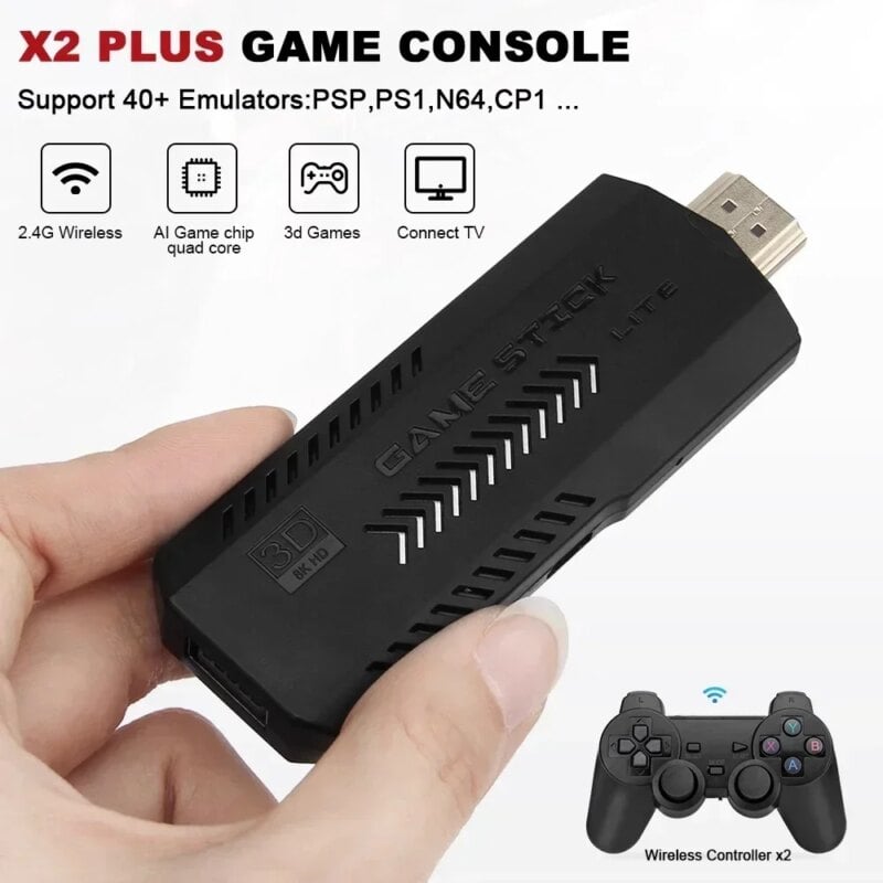 UltraBox X2 Plus – 4K Retro Game Console with 50,000+ Classics - Image 4