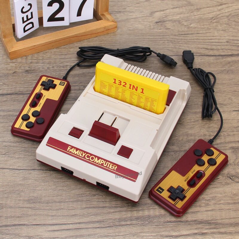 Famicom style 8-Bit Retro Console – 500 Built-in Classics + Cartridge Support - Image 3