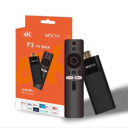 Nostryx M10-F3 Android TV Box | 8K UHD | Wi-Fi 6 | Dual-Band 2.4/5G | Android 13