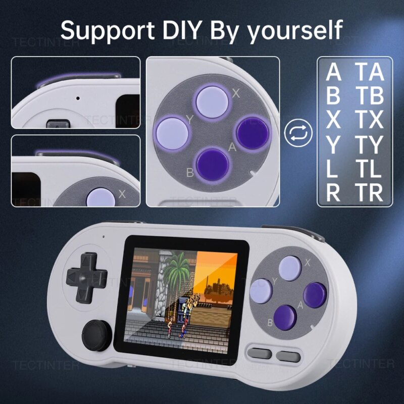 DPF4000 3-Inch IPS Screen Handheld Game Console - Image 2